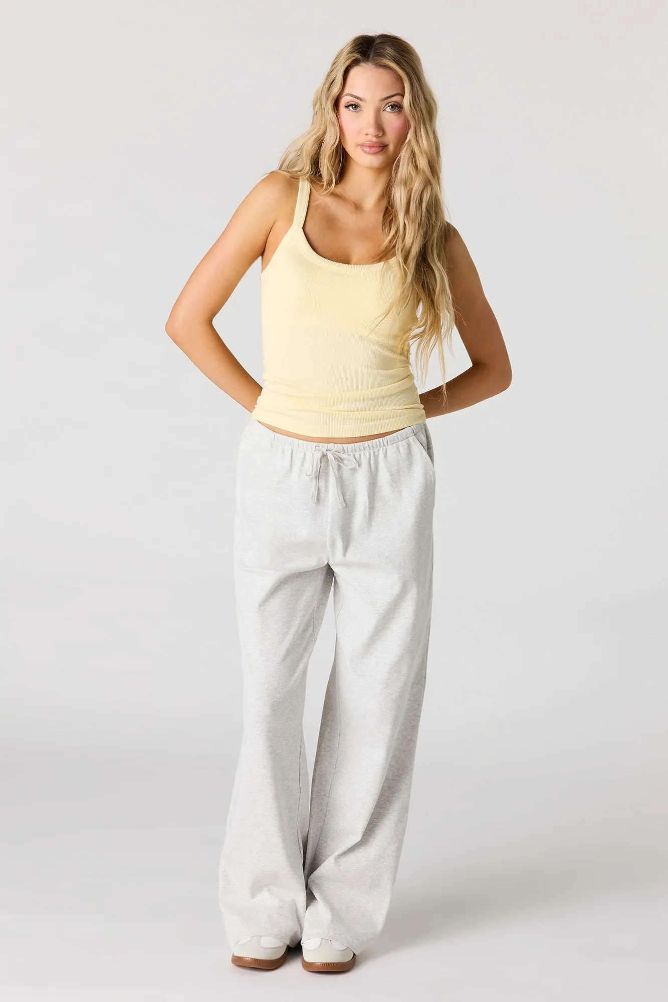 Braless Seamless Ribbed Tank sold by Urban Planet product image thumbnail 3