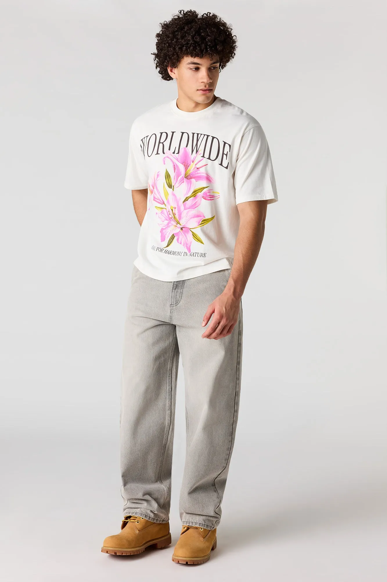 Lily Graphic T-Shirt sold by Urban Planet product image thumbnail 3