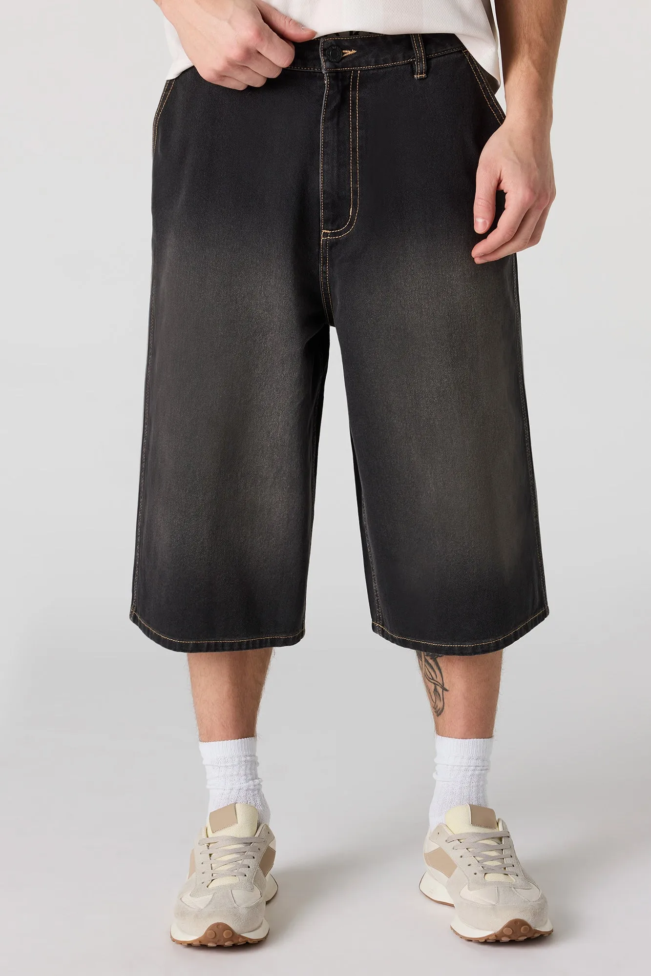 Super Baggy Denim Short sold by Urban Planet product image thumbnail 4