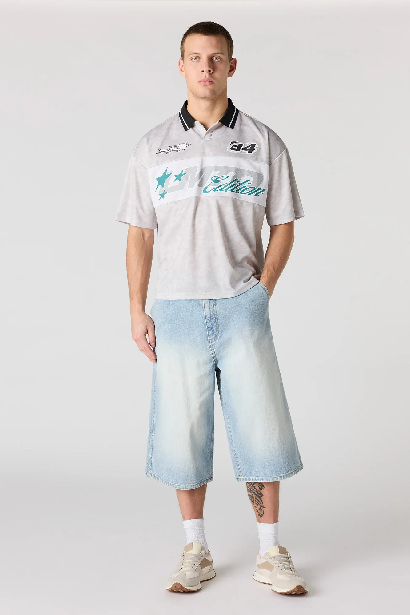 Super Baggy Denim Short sold by Urban Planet product image thumbnail 2