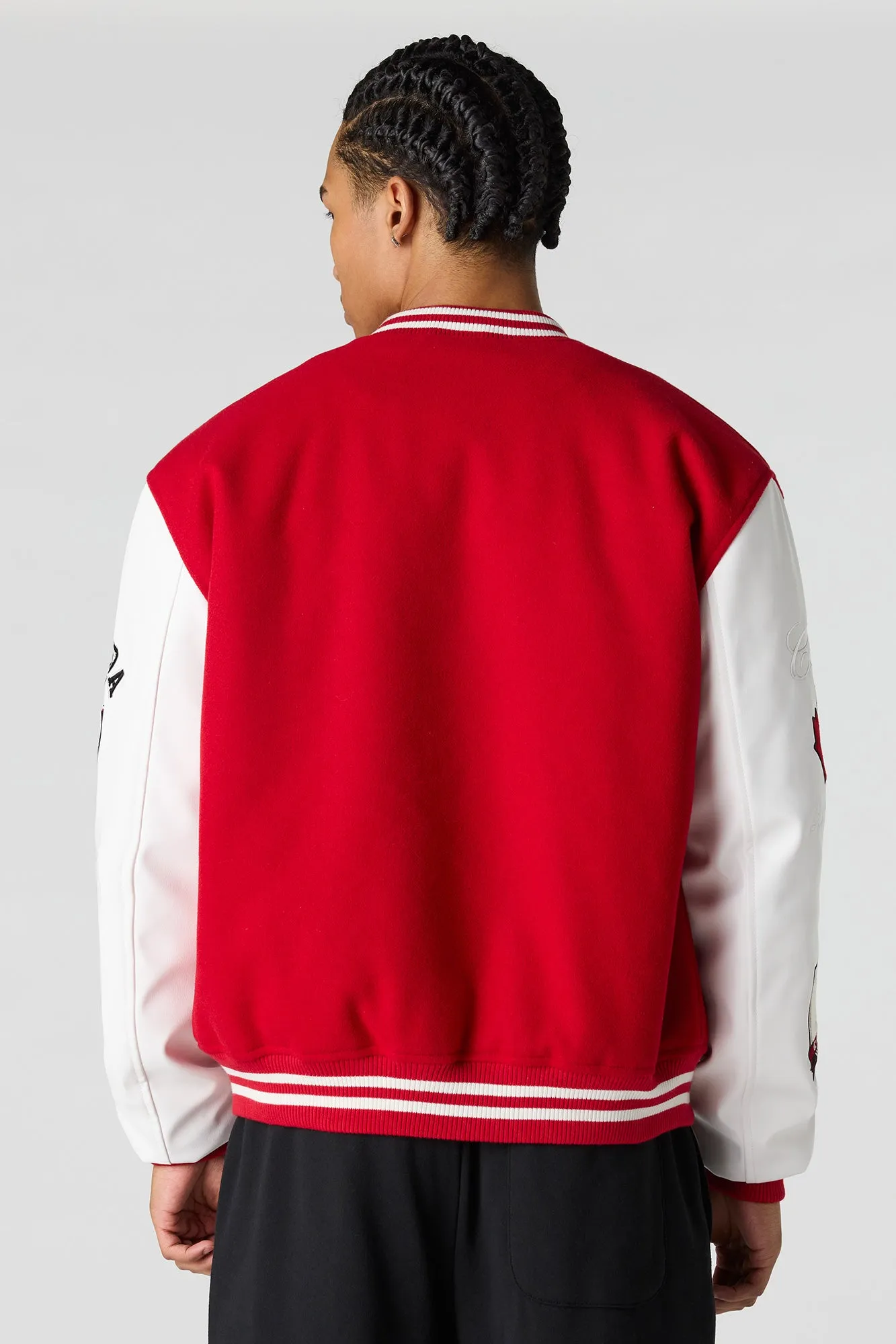 Canada Embroidered Varsity Jacket sold by Urban Planet product image thumbnail 2