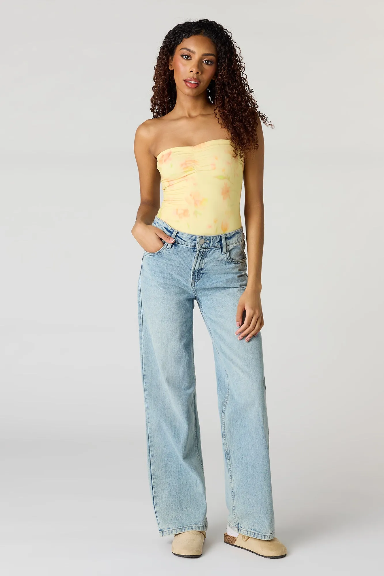 Contour Cinched Tube Bodysuit sold by Urban Planet product image thumbnail 3