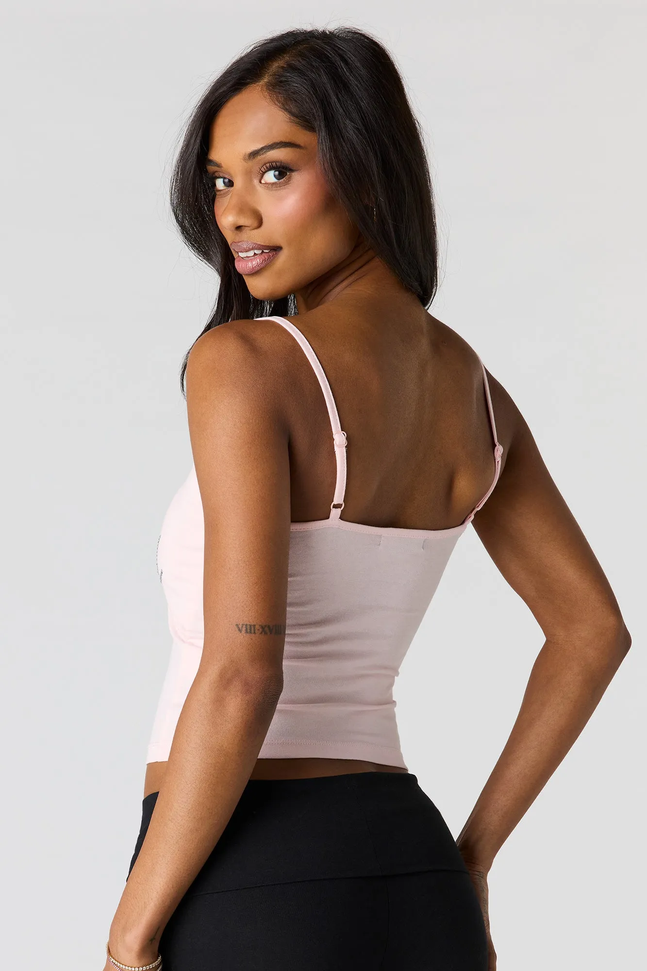 Rhinestone Graphic Scoop Neck Cami sold by Urban Planet product image thumbnail 2