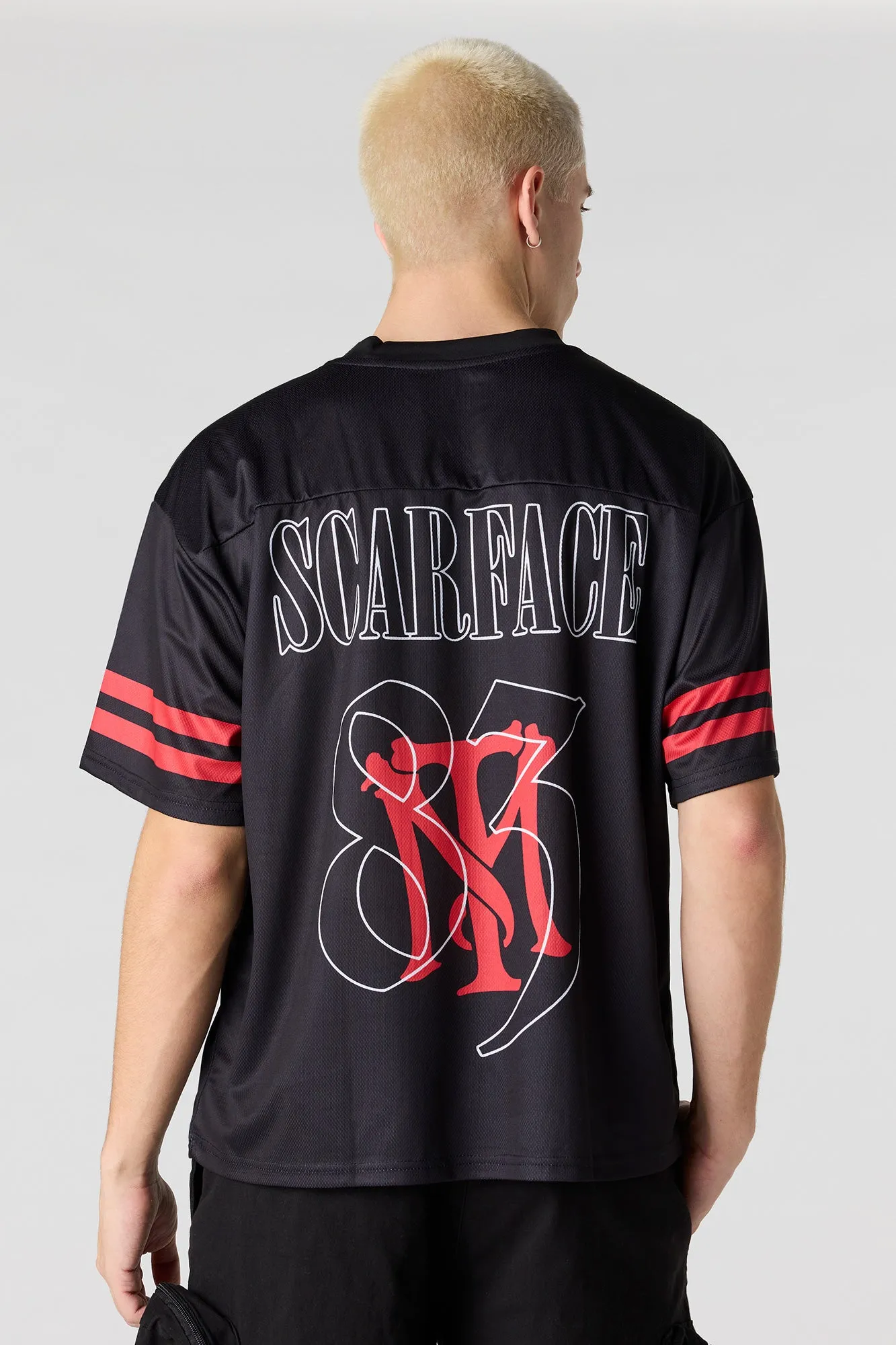 Scarface Graphic Mesh Jersey sold by Urban Planet product image thumbnail 2