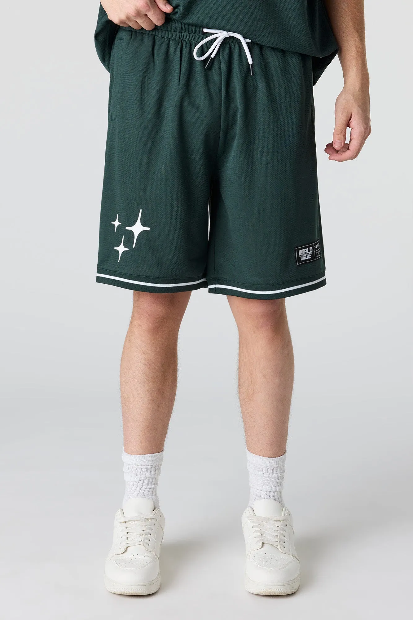 Graphic Mesh Short sold by Urban Planet