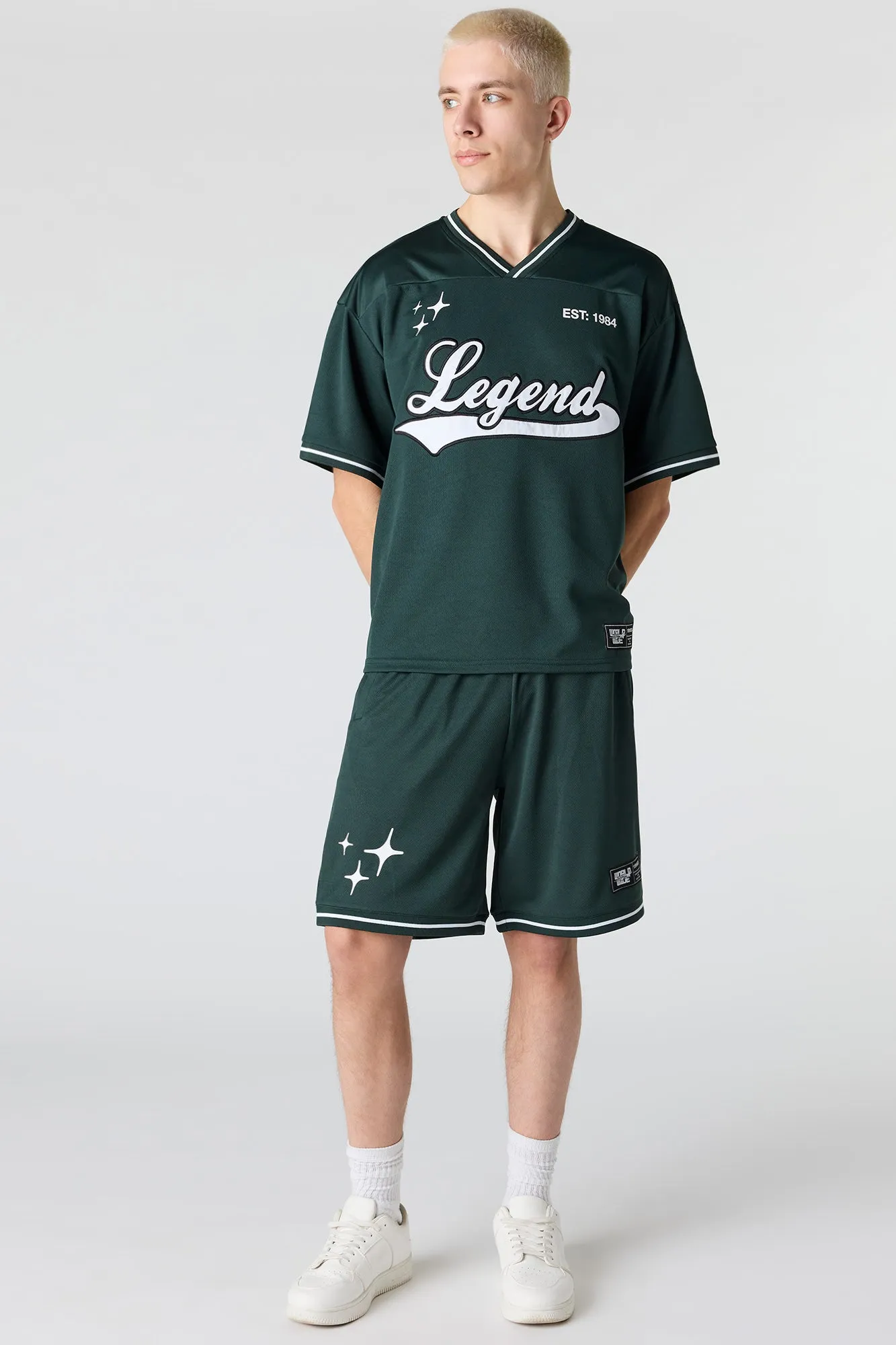 Graphic Mesh Jersey sold by Urban Planet product image thumbnail 3