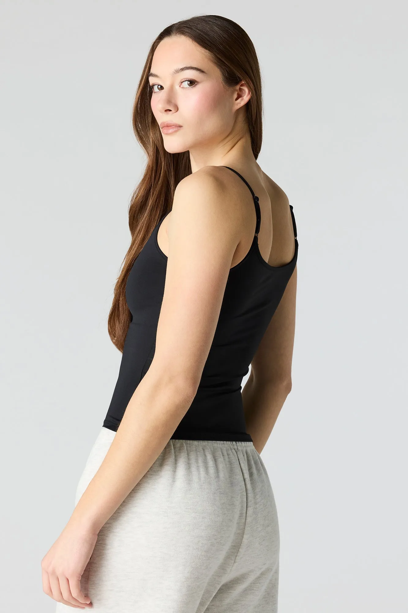 Luxe Heavy Contour Scoop Neck Cami sold by Urban Planet product image thumbnail 5