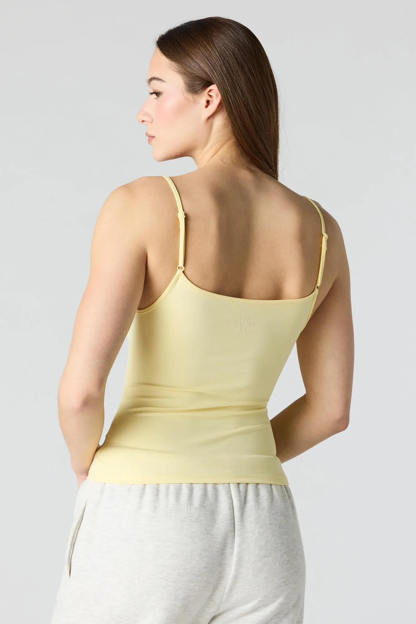 Luxe Heavy Contour Scoop Neck Cami sold by Urban Planet product image thumbnail 2