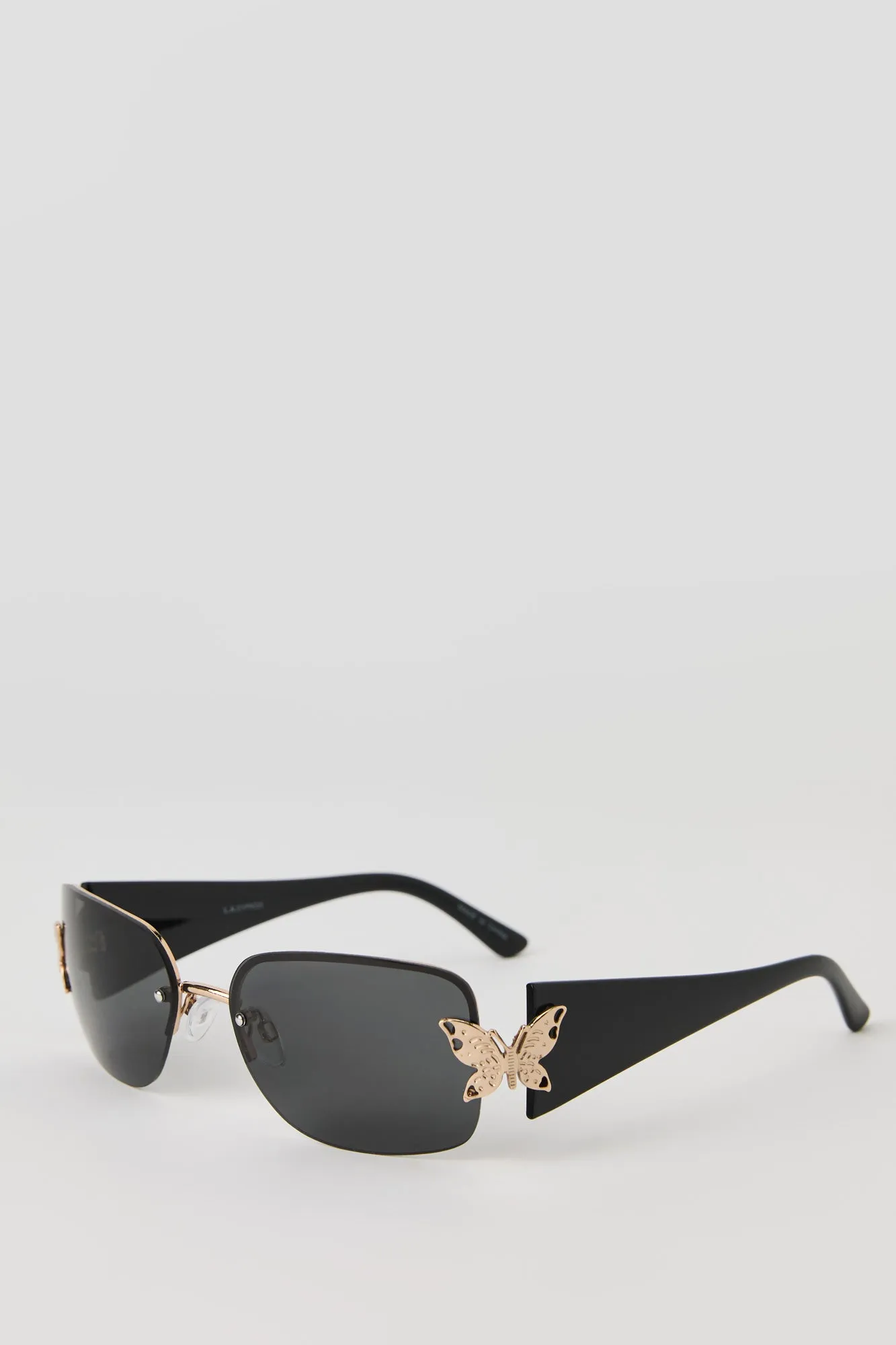 Rimless Butterfly Sunglasses sold by Urban Planet product image thumbnail 4