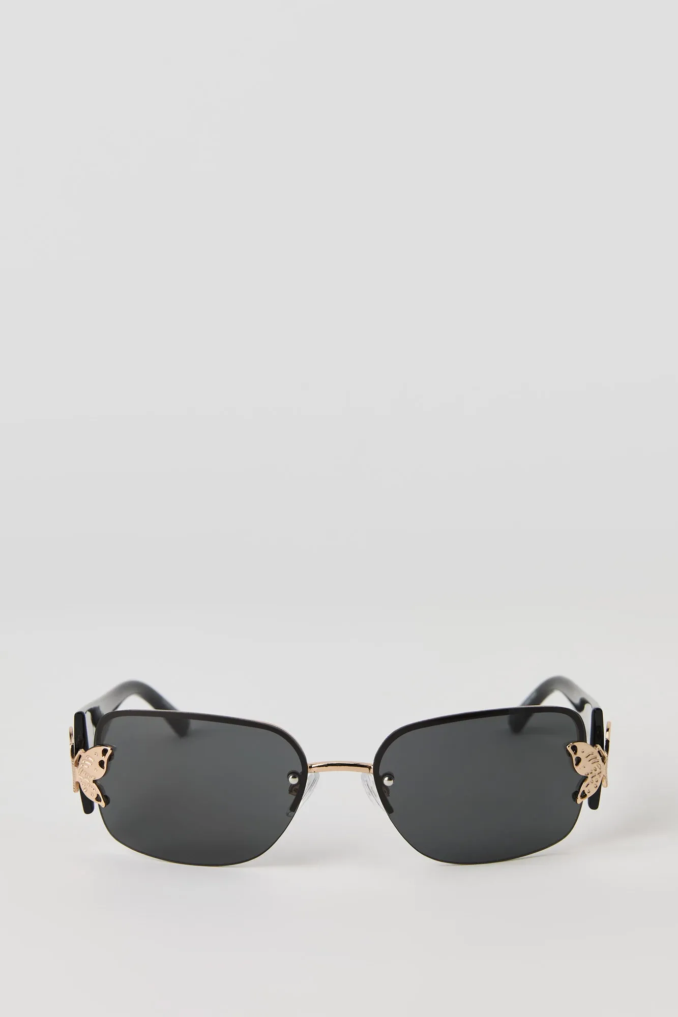 Rimless Butterfly Sunglasses sold by Urban Planet product image thumbnail 5