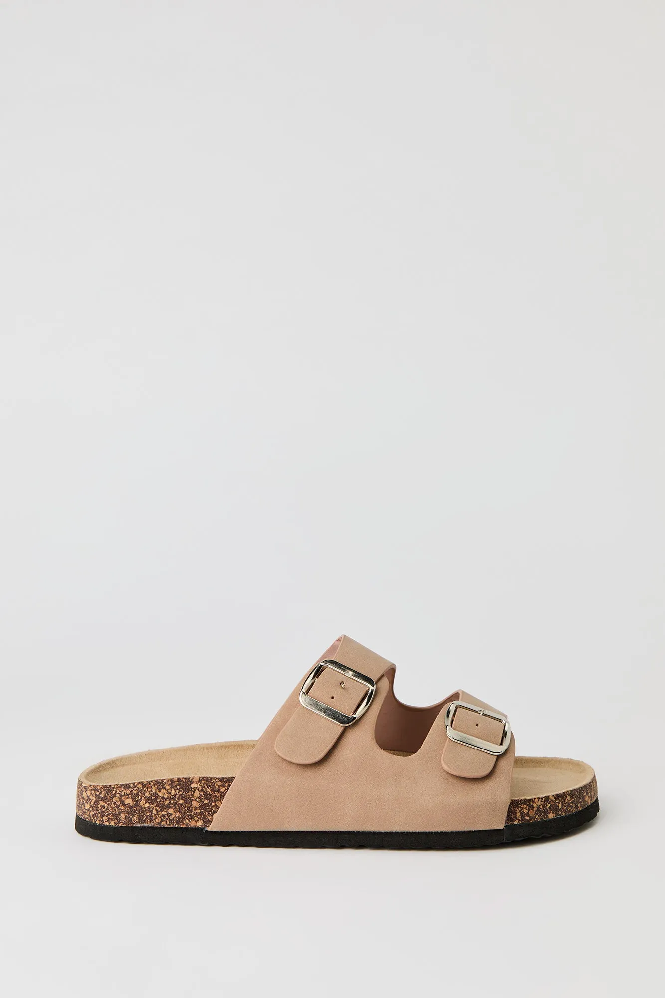 Buckled Cork Slide Sandal sold by Urban Planet