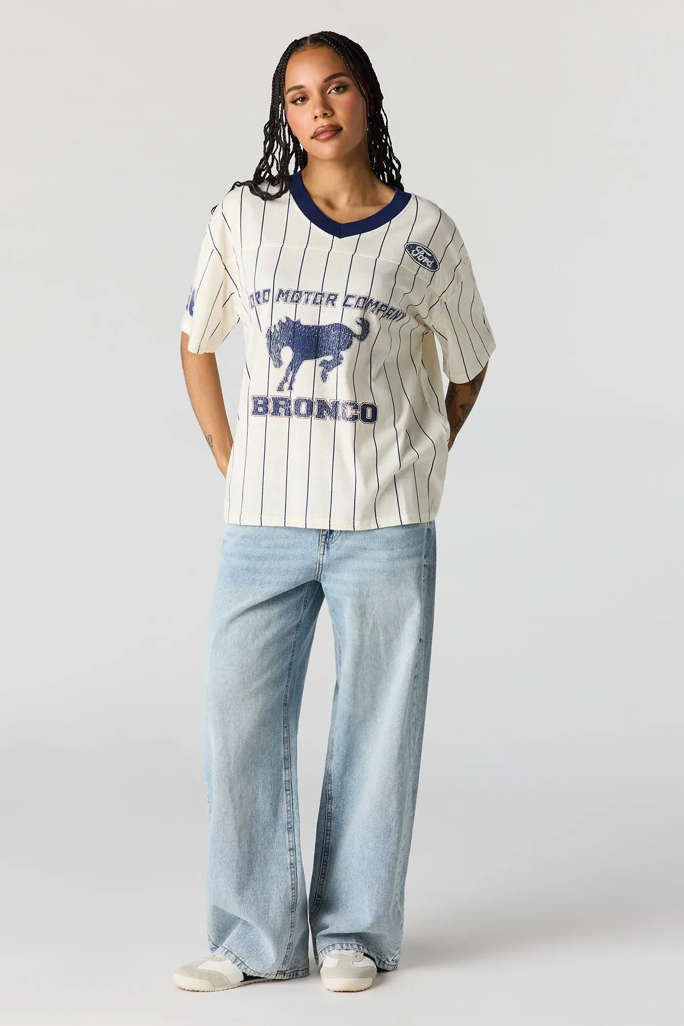 Ford Graphic Oversized T-Shirt sold by Urban Planet product image thumbnail 3