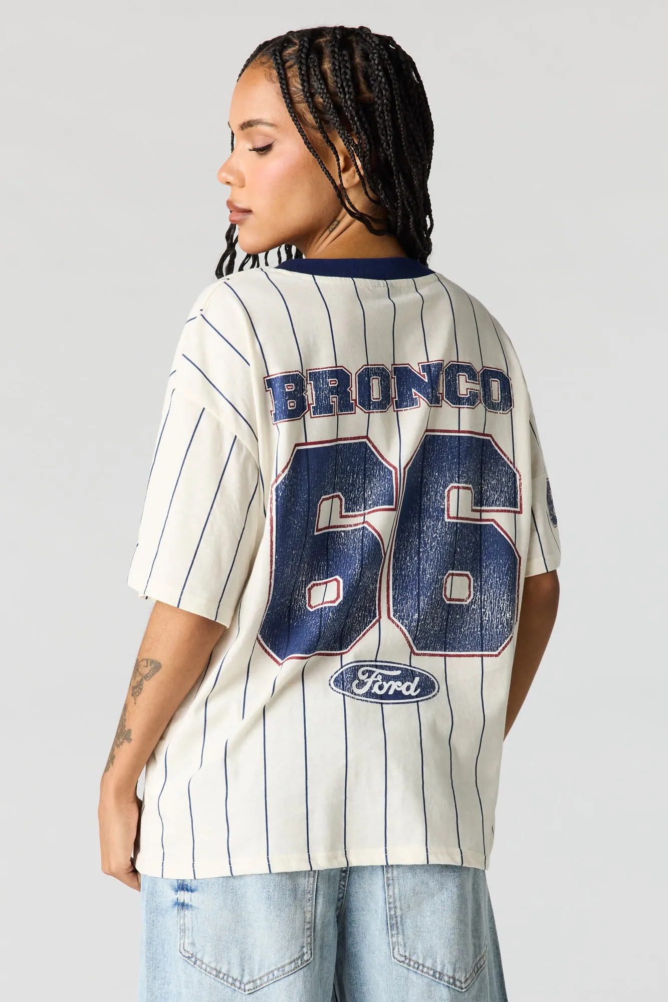 Ford Graphic Oversized T-Shirt sold by Urban Planet product image thumbnail 2