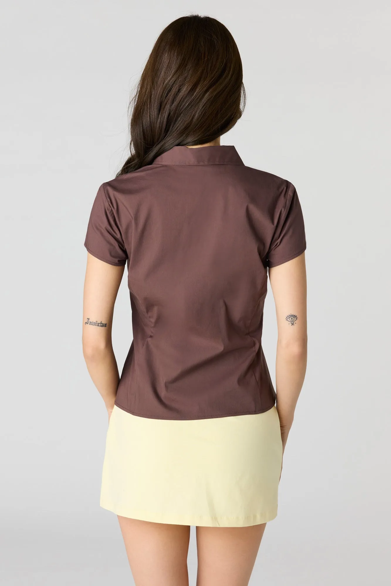 Drawstring Mini Skort sold by Urban Planet product image thumbnail 2