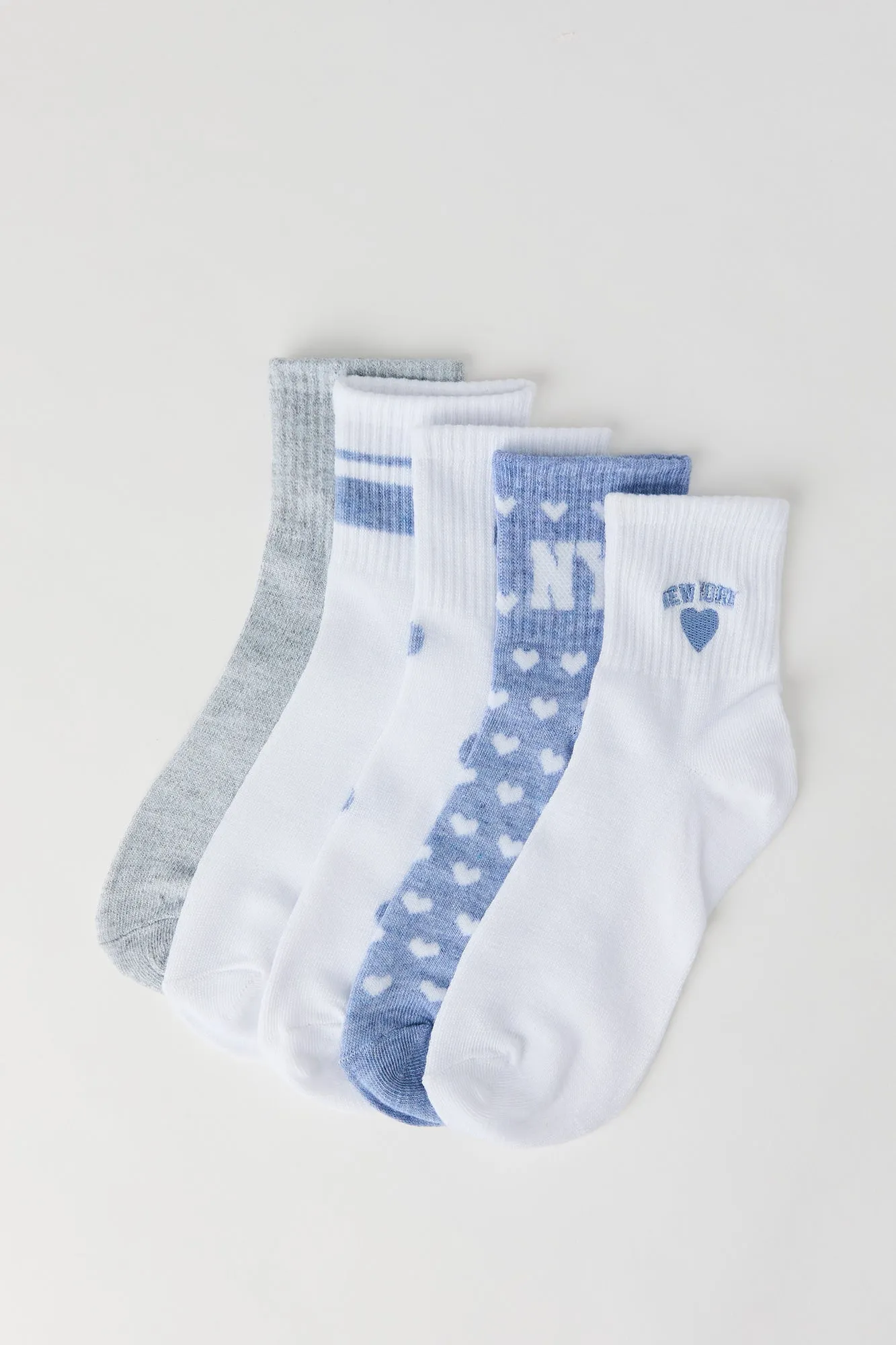 Quarter Socks (5 Pack) sold by Urban Planet product image thumbnail 3