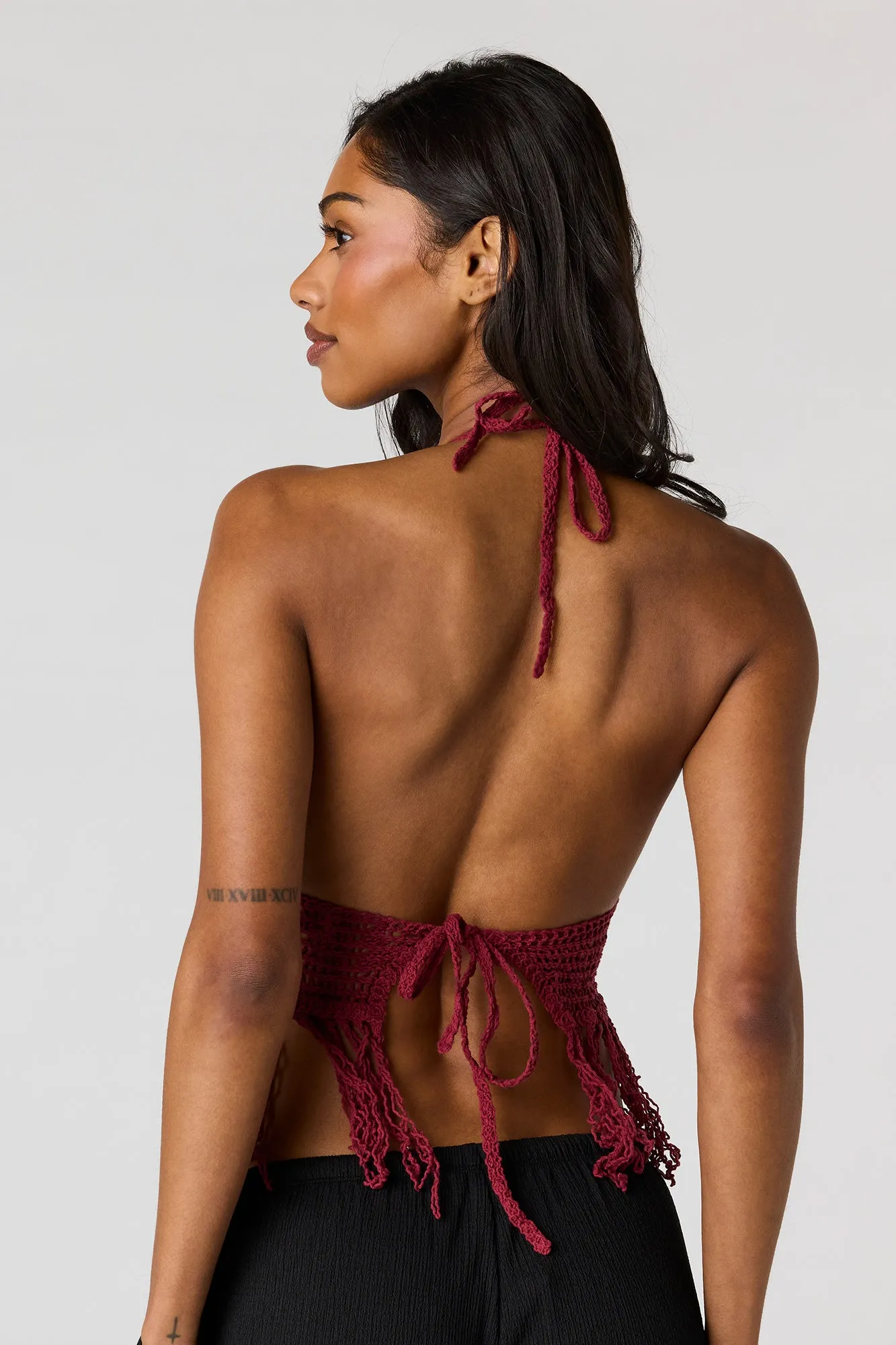 Crochet Halter Top sold by Urban Planet product image thumbnail 2