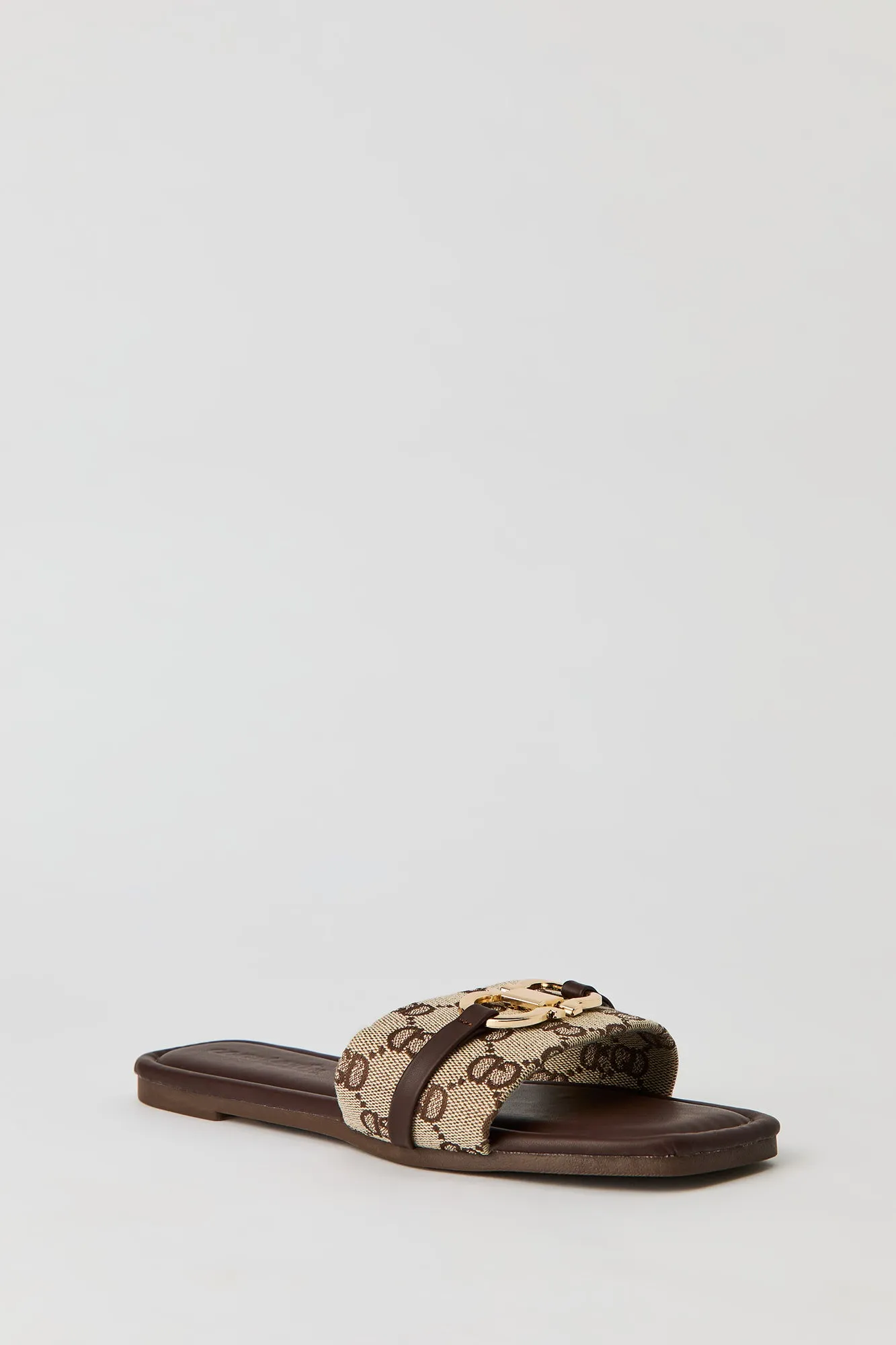 Status Printed Metal Buckle Sandal sold by Urban Planet product image thumbnail 2