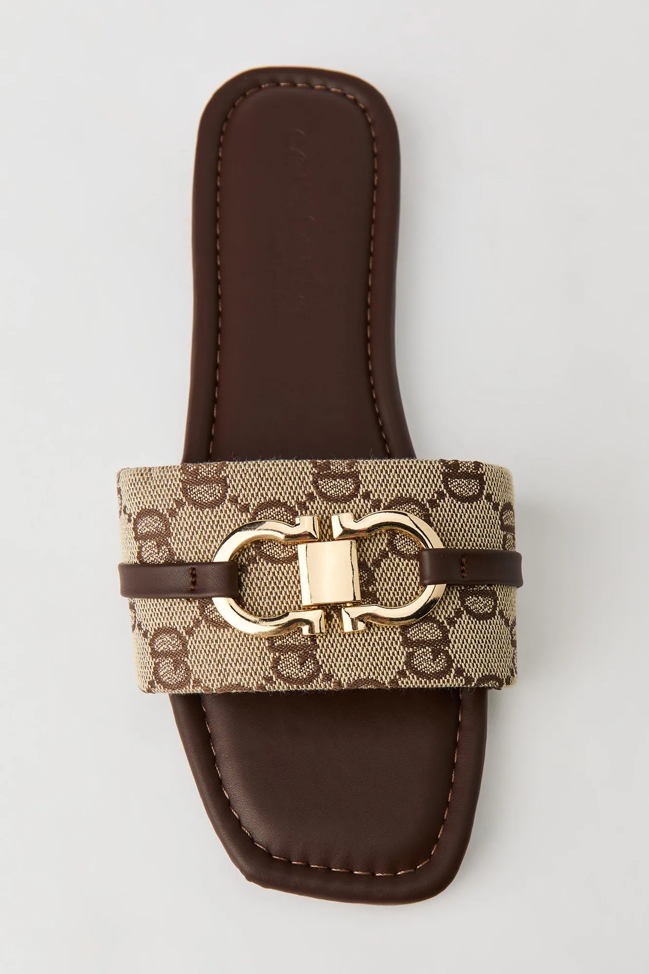 Status Printed Metal Buckle Sandal sold by Urban Planet product image thumbnail 4