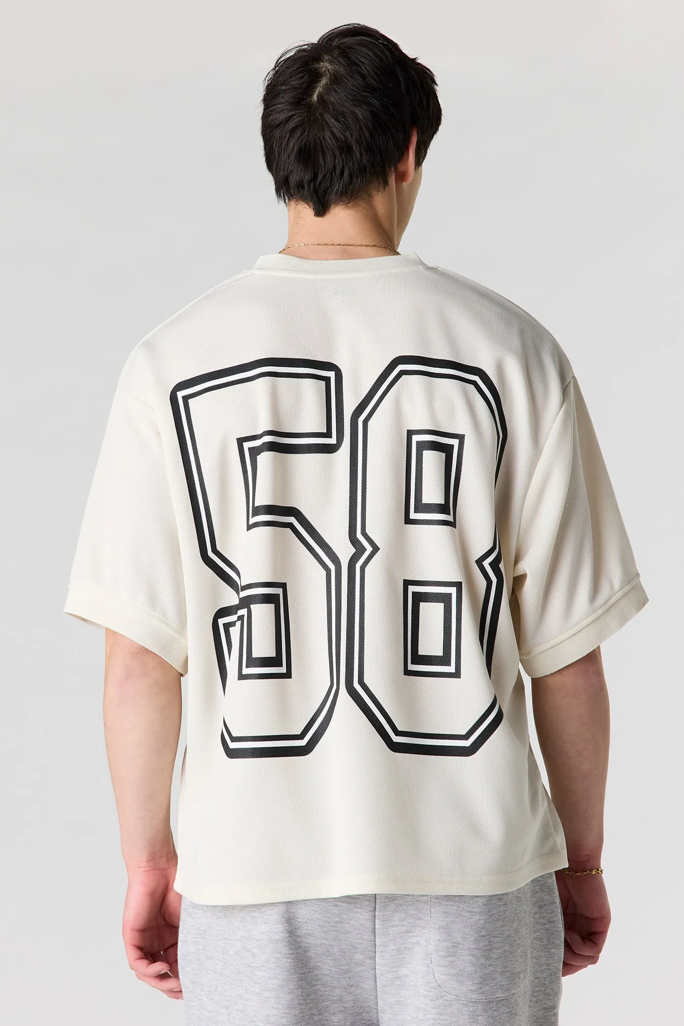 Graphic Mesh Jersey sold by Urban Planet product image thumbnail 2