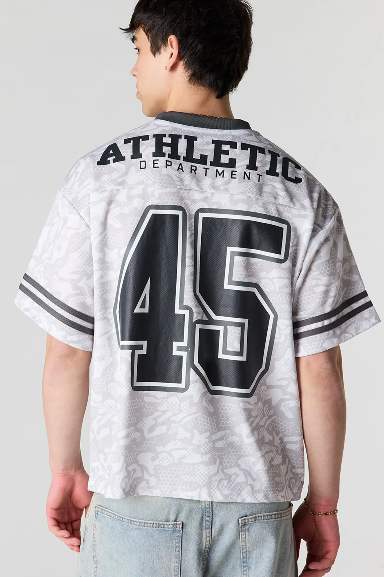 Graphic Mesh Jersey sold by Urban Planet product image thumbnail 2