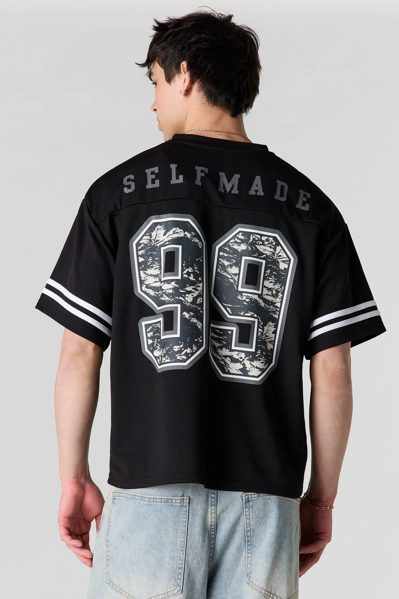 Graphic Mesh Jersey sold by Urban Planet product image thumbnail 5