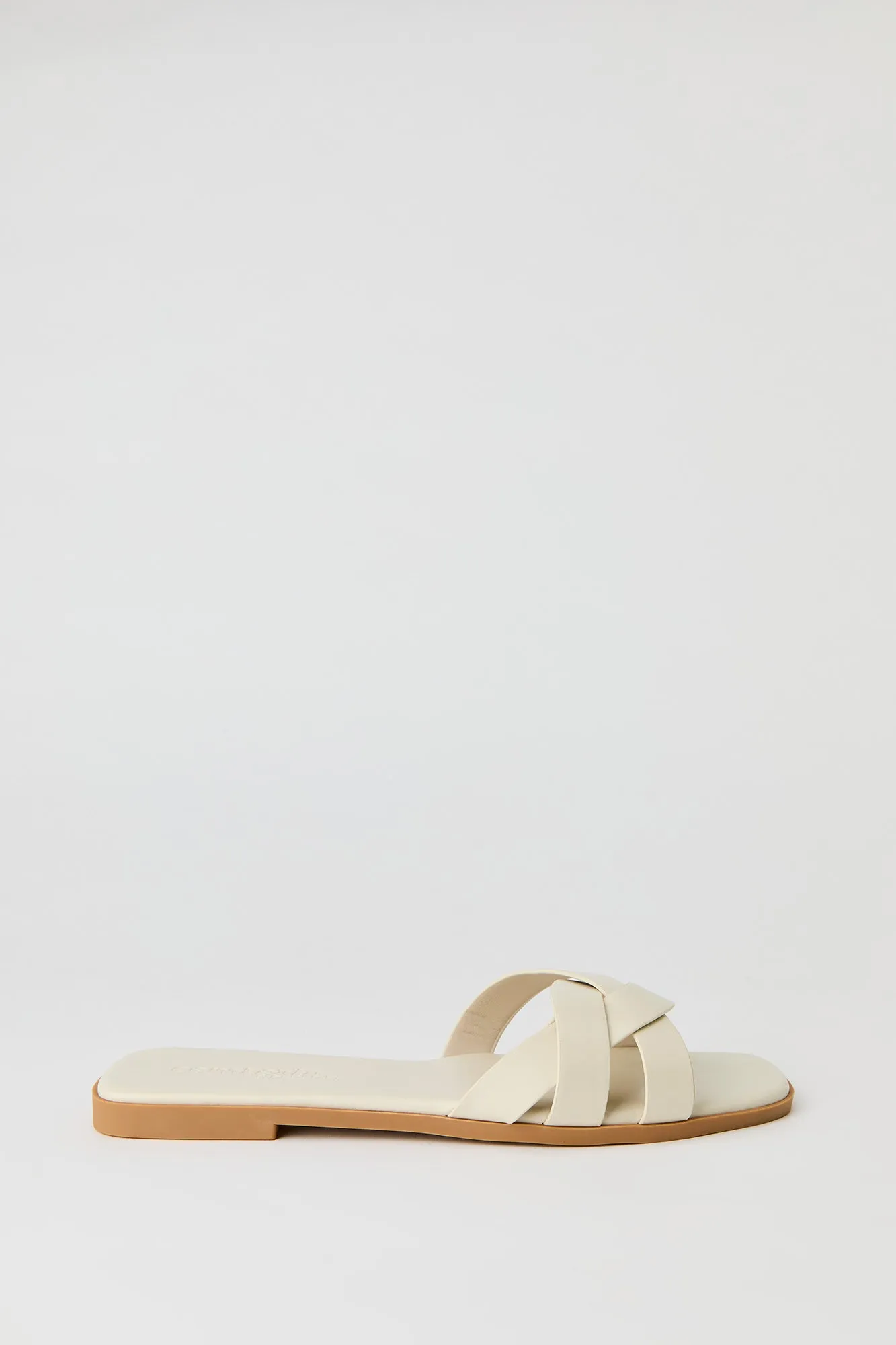 Faux Leather Braided Sandal sold by Urban Planet