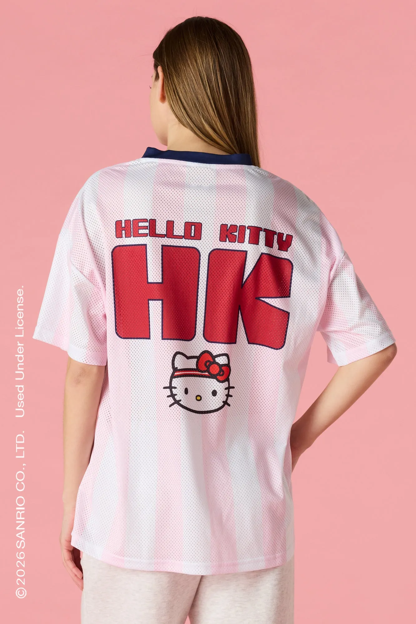 Hello Kitty® Graphic Mesh Jersey sold by Urban Planet product image thumbnail 2