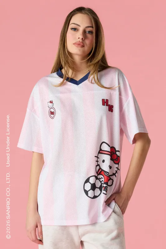 Hello Kitty® Graphic Mesh Jersey made by Urban Planet