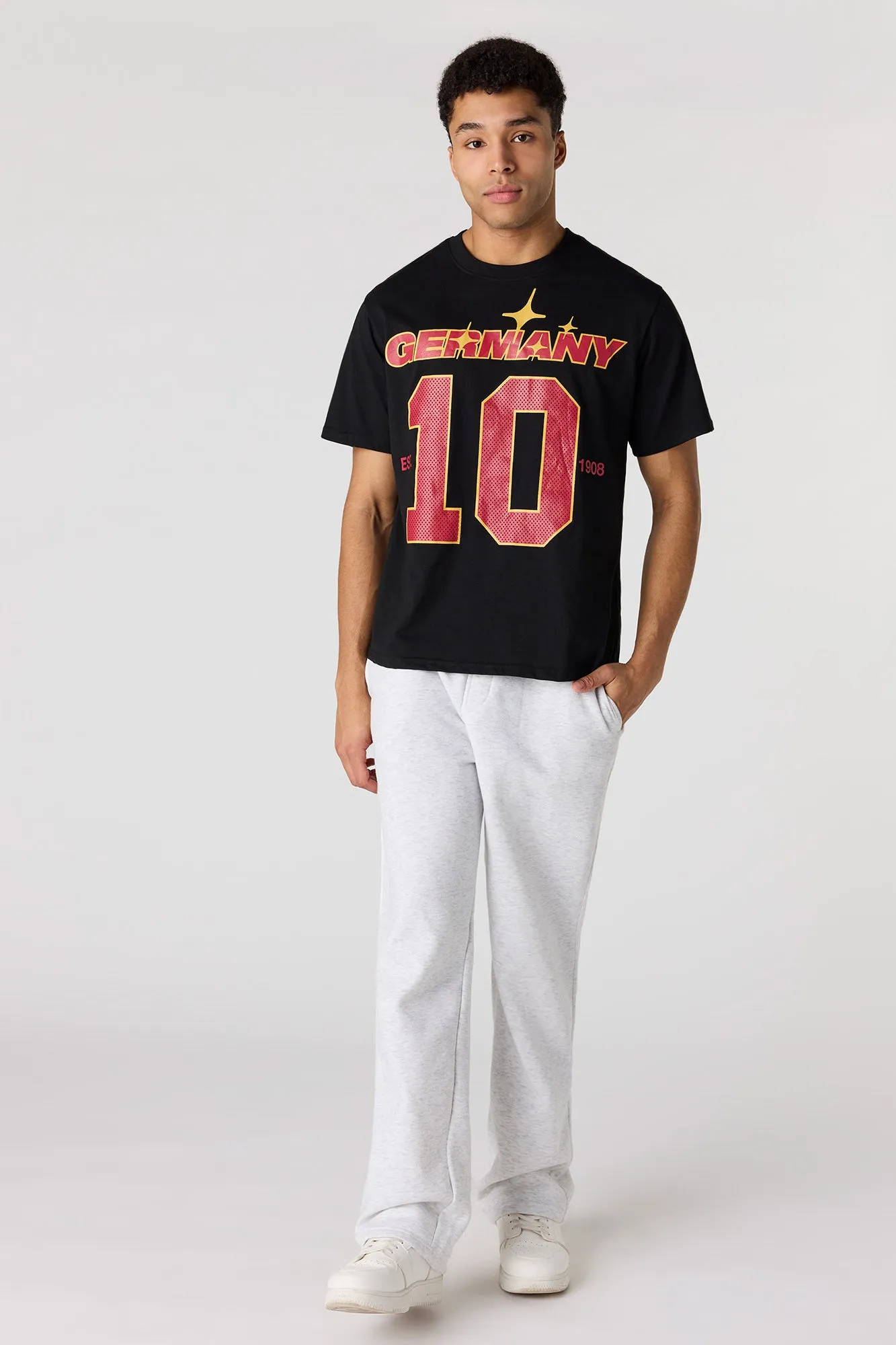 Premium Heavyweight Cotton Germany Graphic T-Shirt sold by Urban Planet product image thumbnail 3