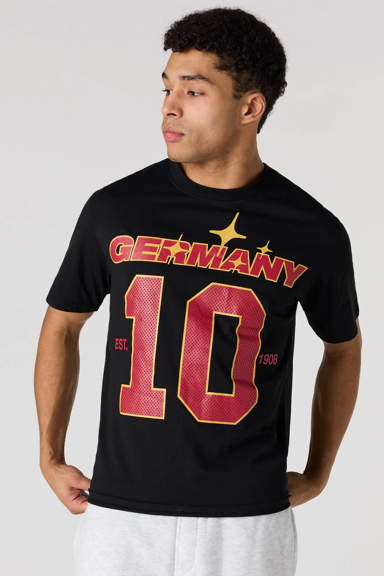 Premium Heavyweight Cotton Germany Graphic T-Shirt sold by Urban Planet