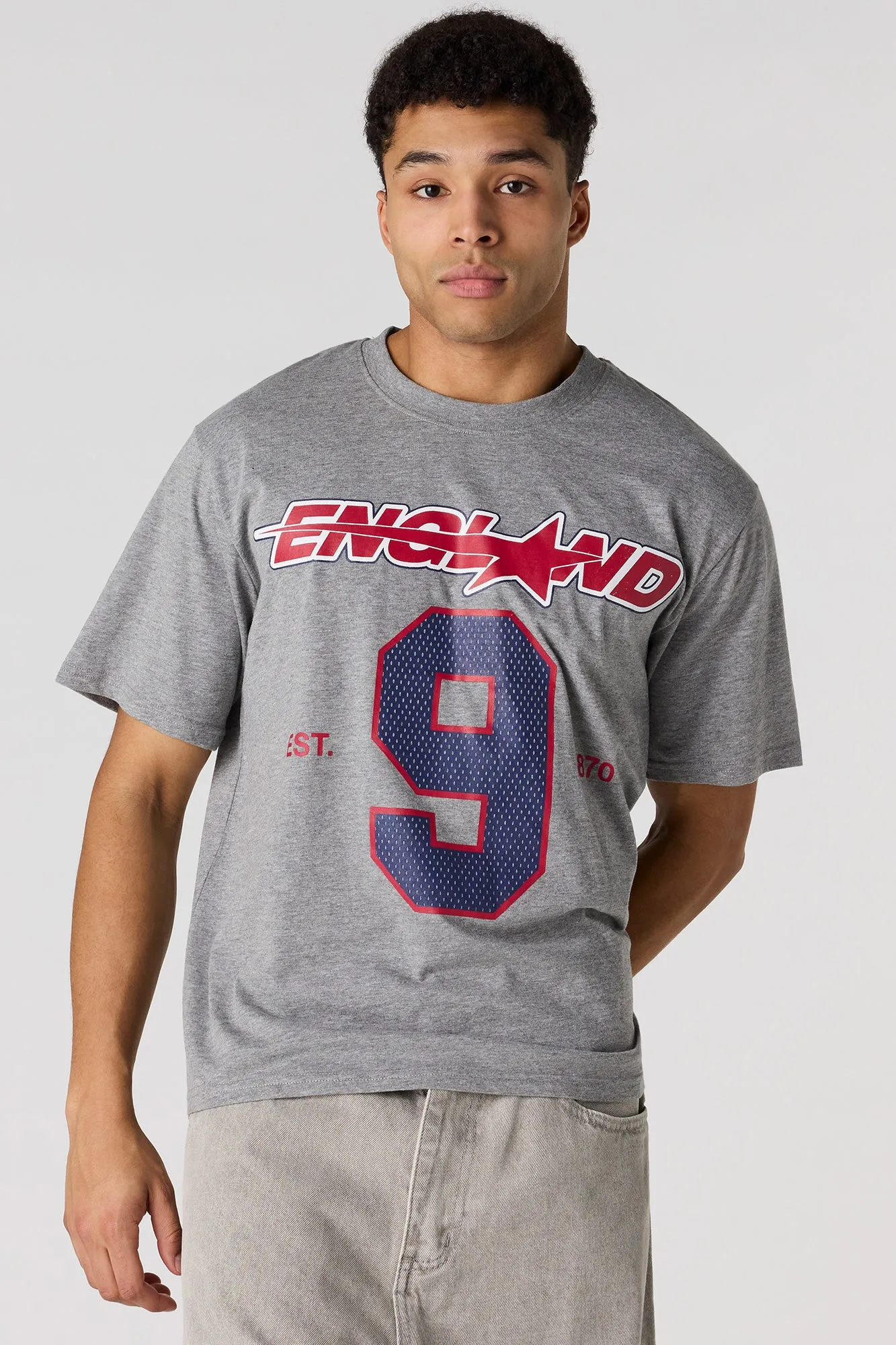 Premium Heavyweight Cotton England Graphic T-Shirt sold by Urban Planet