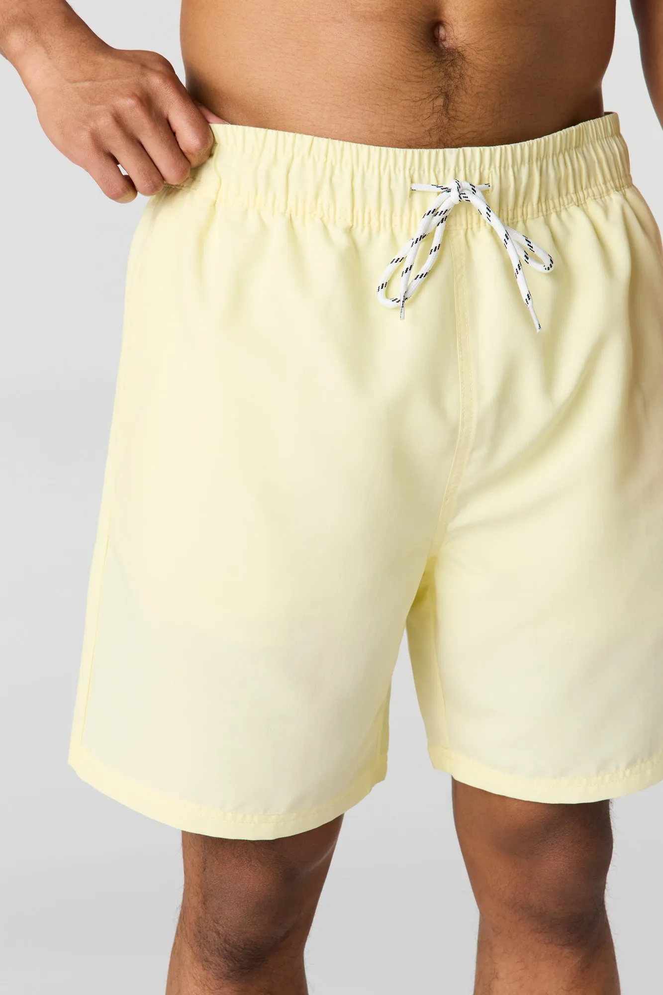 Solid Drawstring Swim Short sold by Urban Planet product image thumbnail 5
