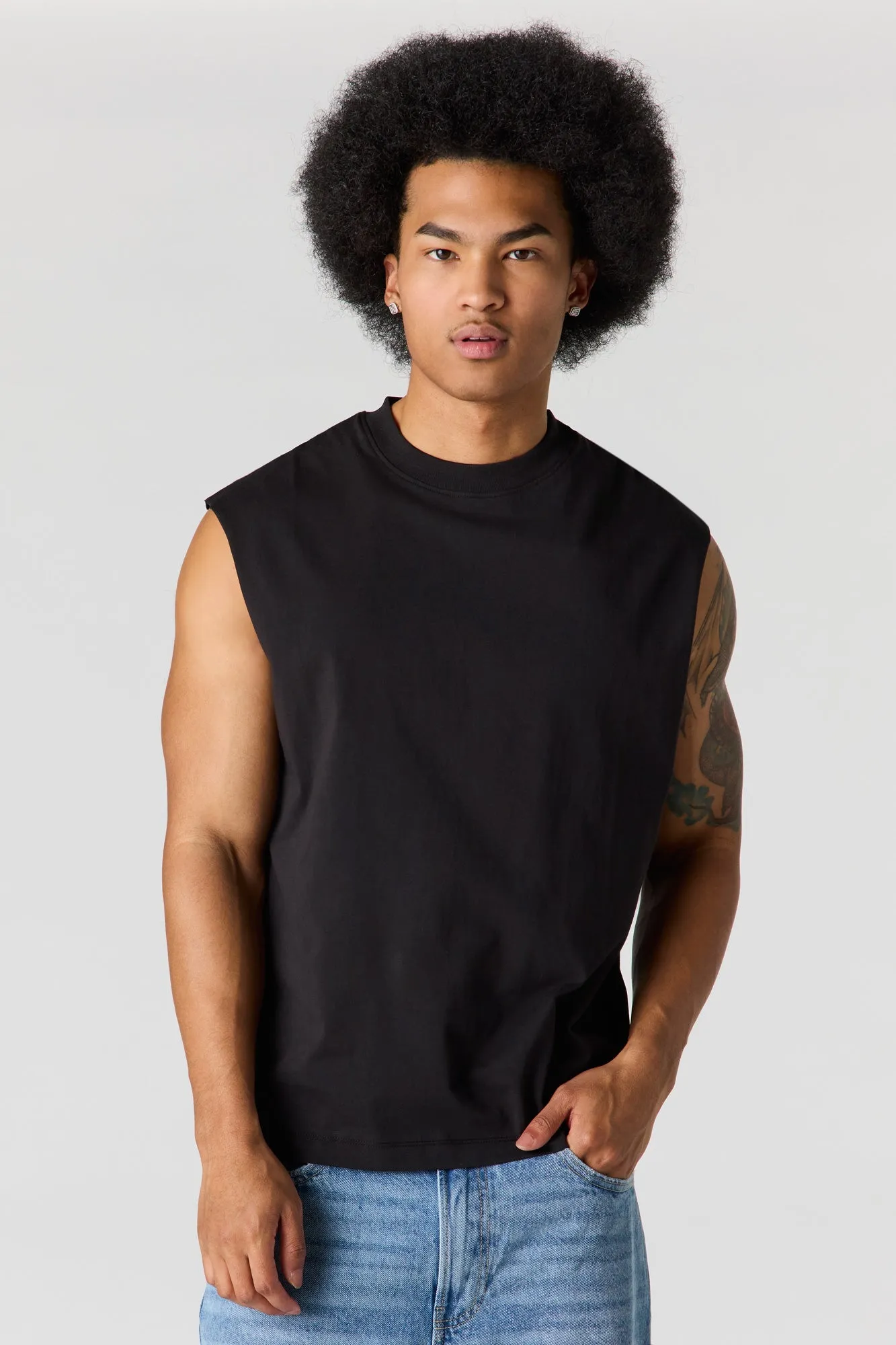 Solid Muscle Tank sold by Urban Planet product image thumbnail 4