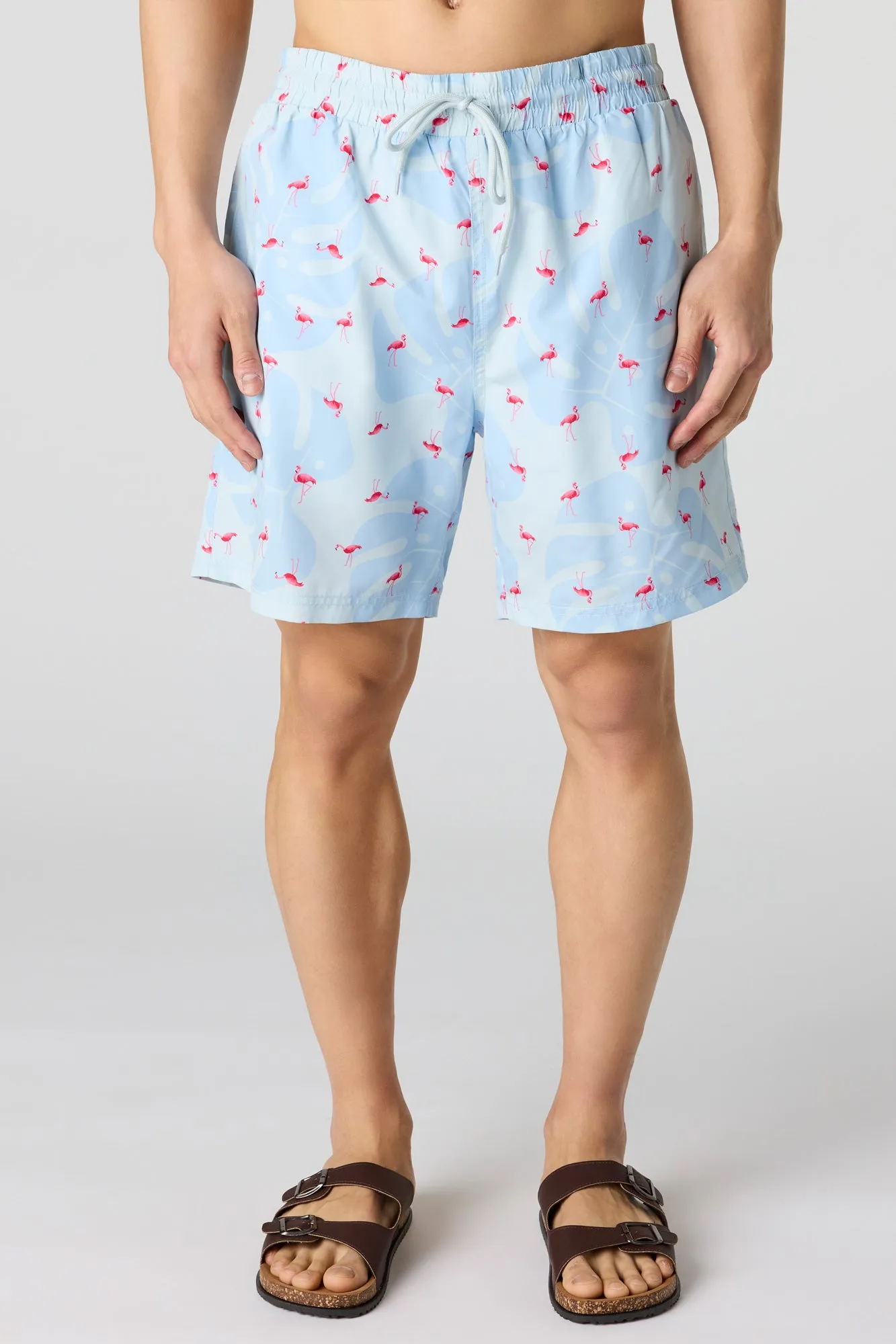 Printed Swim Short sold by Urban Planet