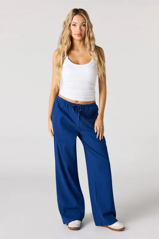 Ribbed Wide Leg Pant made by Urban Planet