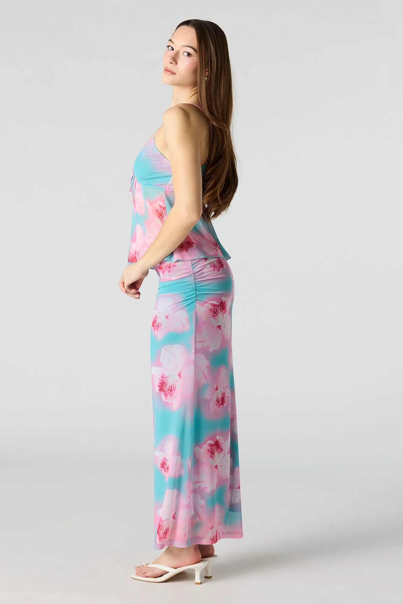 Mesh Maxi Skirt sold by Urban Planet product image thumbnail 2