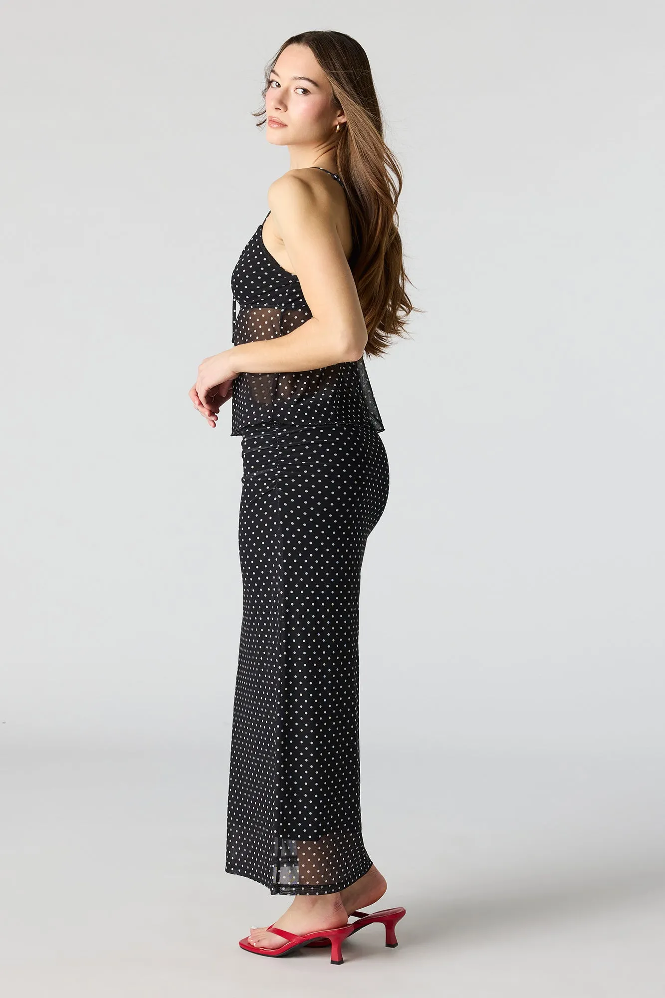 Mesh Maxi Skirt sold by Urban Planet product image thumbnail 5