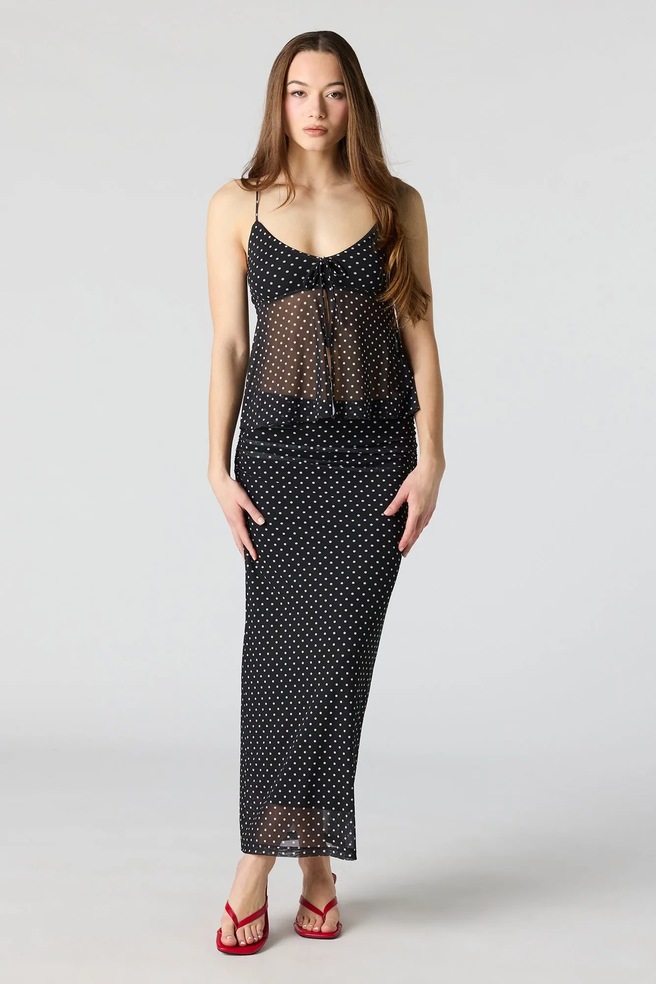 Mesh Maxi Skirt sold by Urban Planet product image thumbnail 4