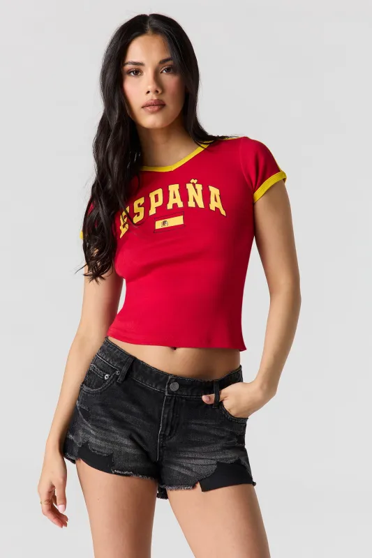 Cali Ripped Low Rise Washed Black Denim Short made by Stitches