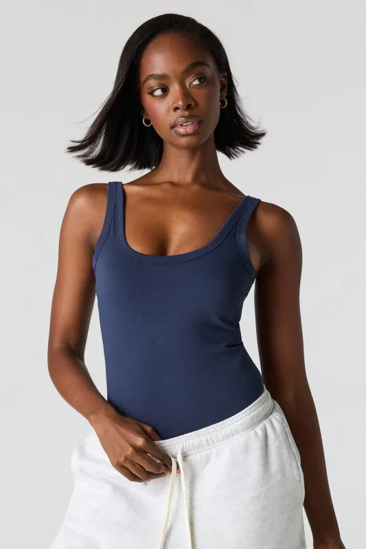 Soft Contour Scoop Neck Bodysuit made by Stitches