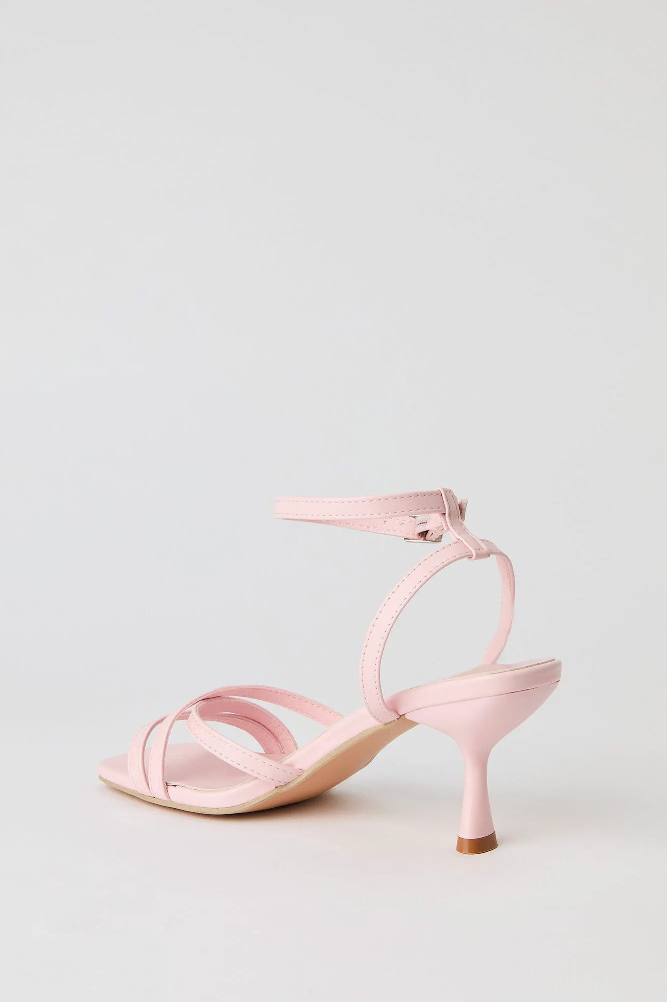 Strappy Ankle Strap Kitten Heel sold by Urban Planet product image thumbnail 4