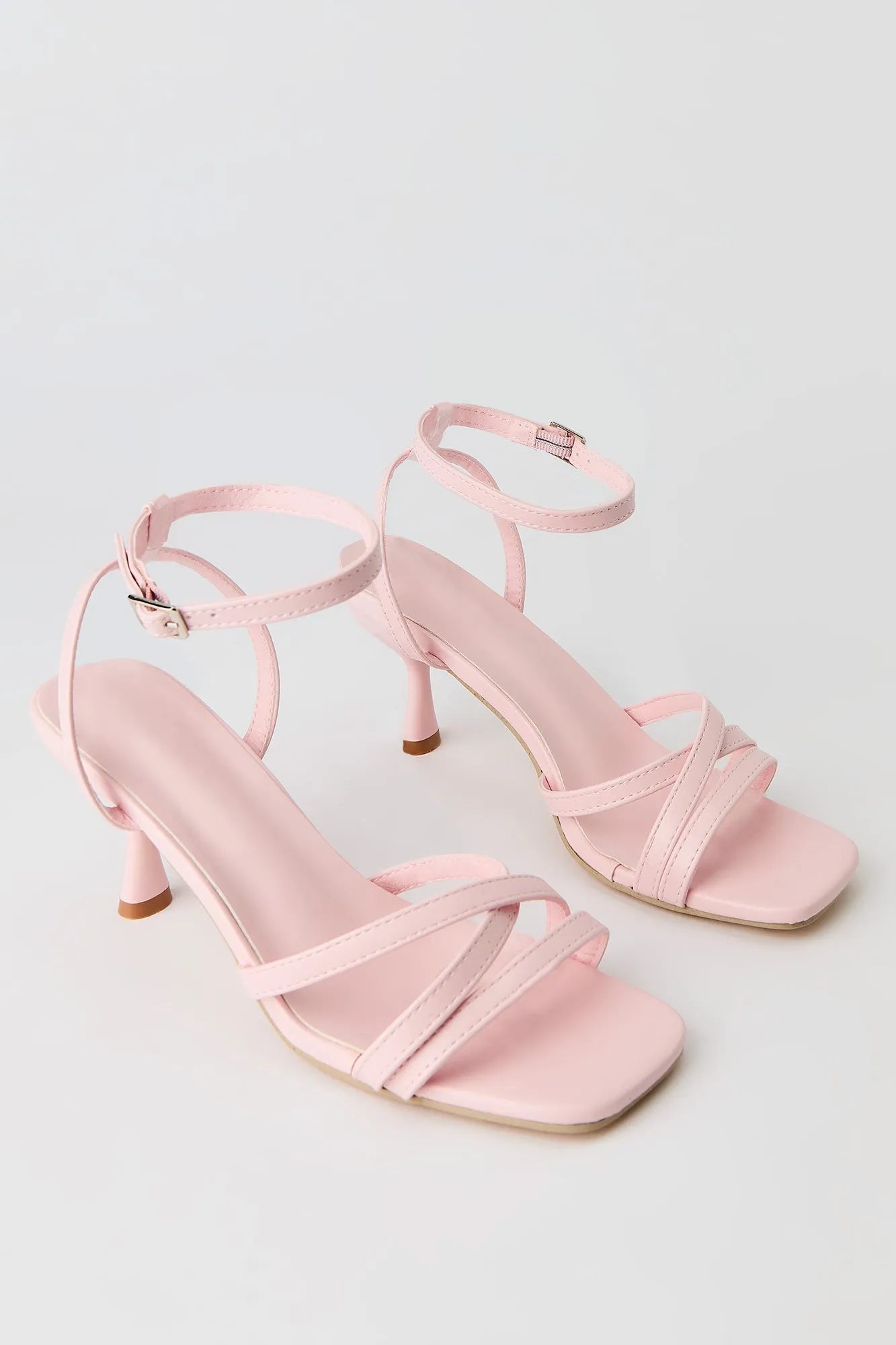 Strappy Ankle Strap Kitten Heel sold by Urban Planet product image thumbnail 2