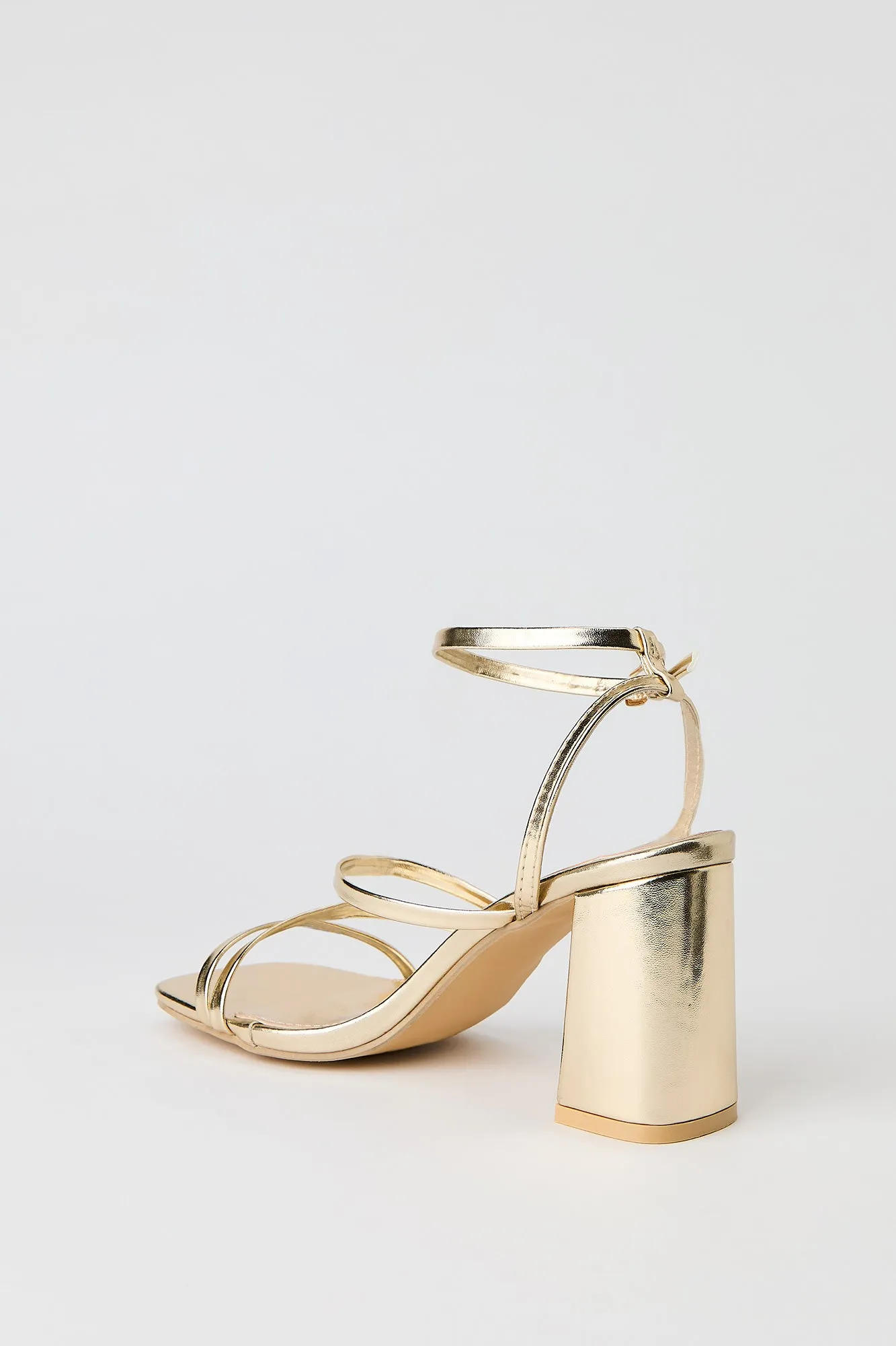 Strappy Ankle Strap Heeled Sandal sold by Urban Planet product image thumbnail 4