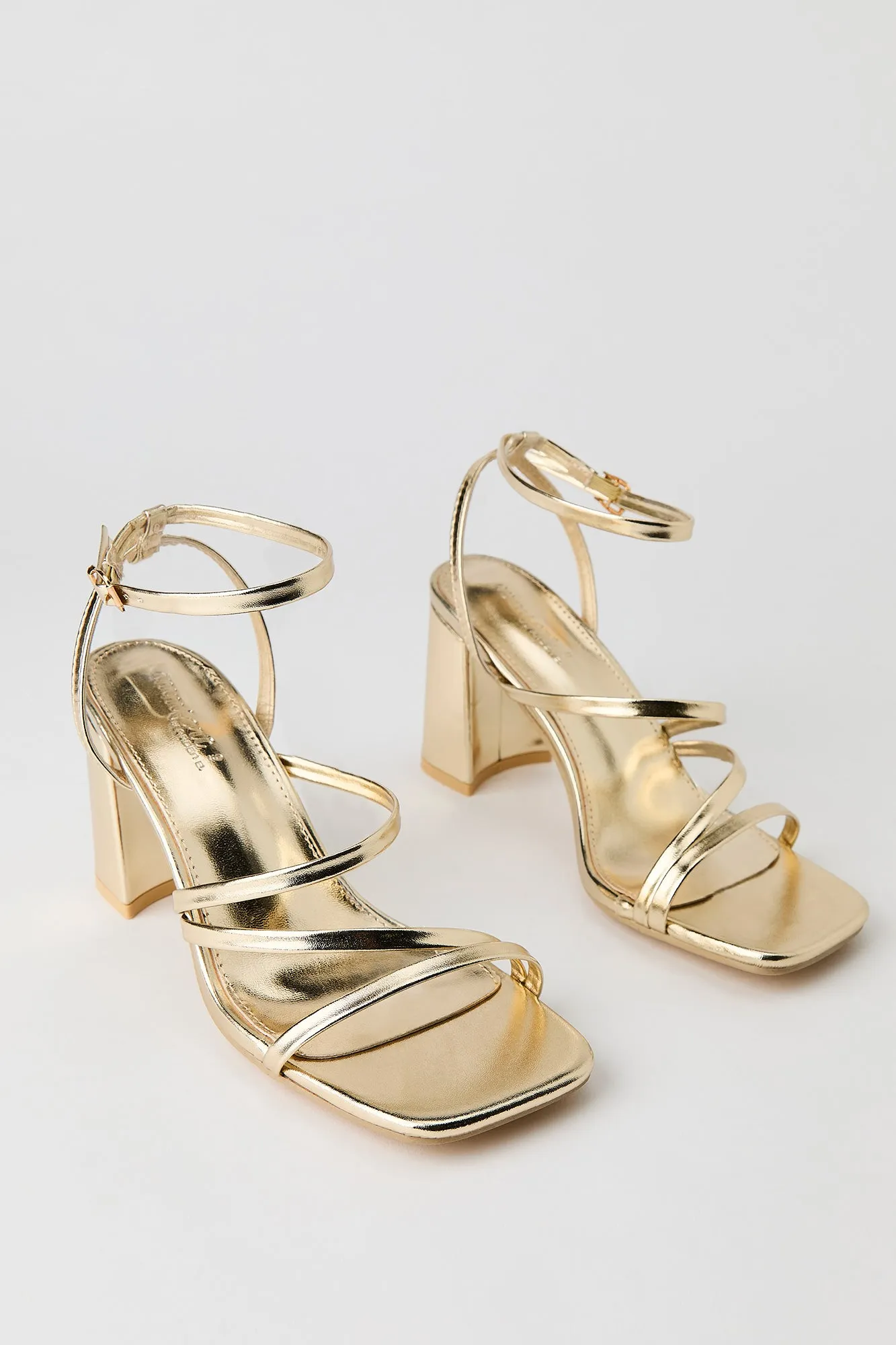 Strappy Ankle Strap Heeled Sandal sold by Urban Planet product image thumbnail 2