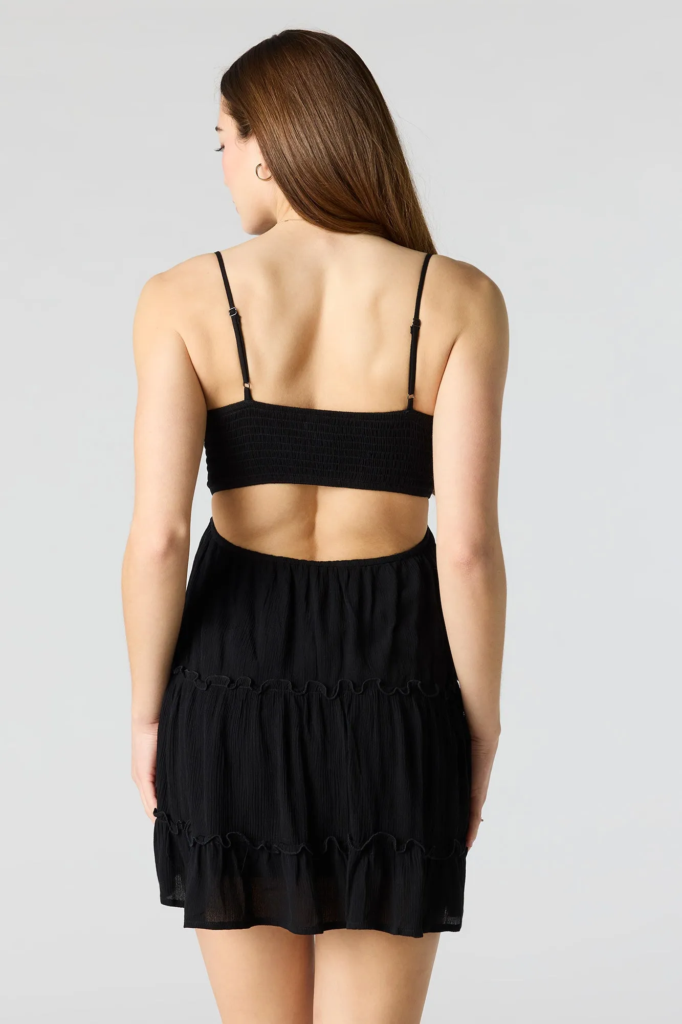 Lace Tiered Mini Dress sold by Urban Planet product image thumbnail 5