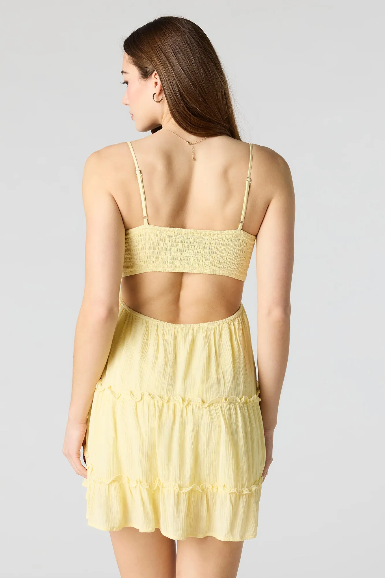 Lace Tiered Mini Dress sold by Urban Planet product image thumbnail 2