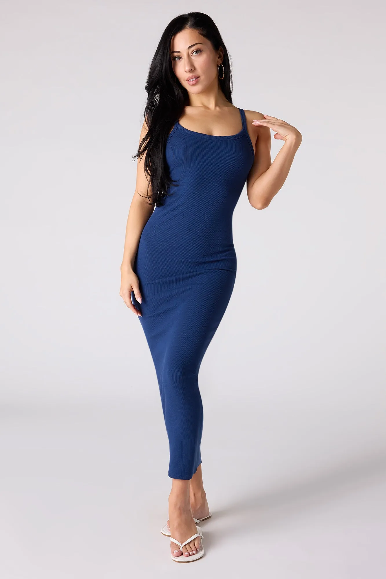 Ribbed Bodycon Midi Dress sold by Urban Planet