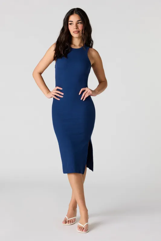 Ribbed Sleeveless Midi Dress made by Urban Planet