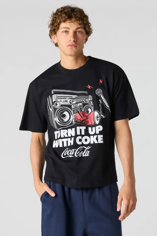 Coca-Cola Graphic Relaxed T-Shirt made by Urban Planet