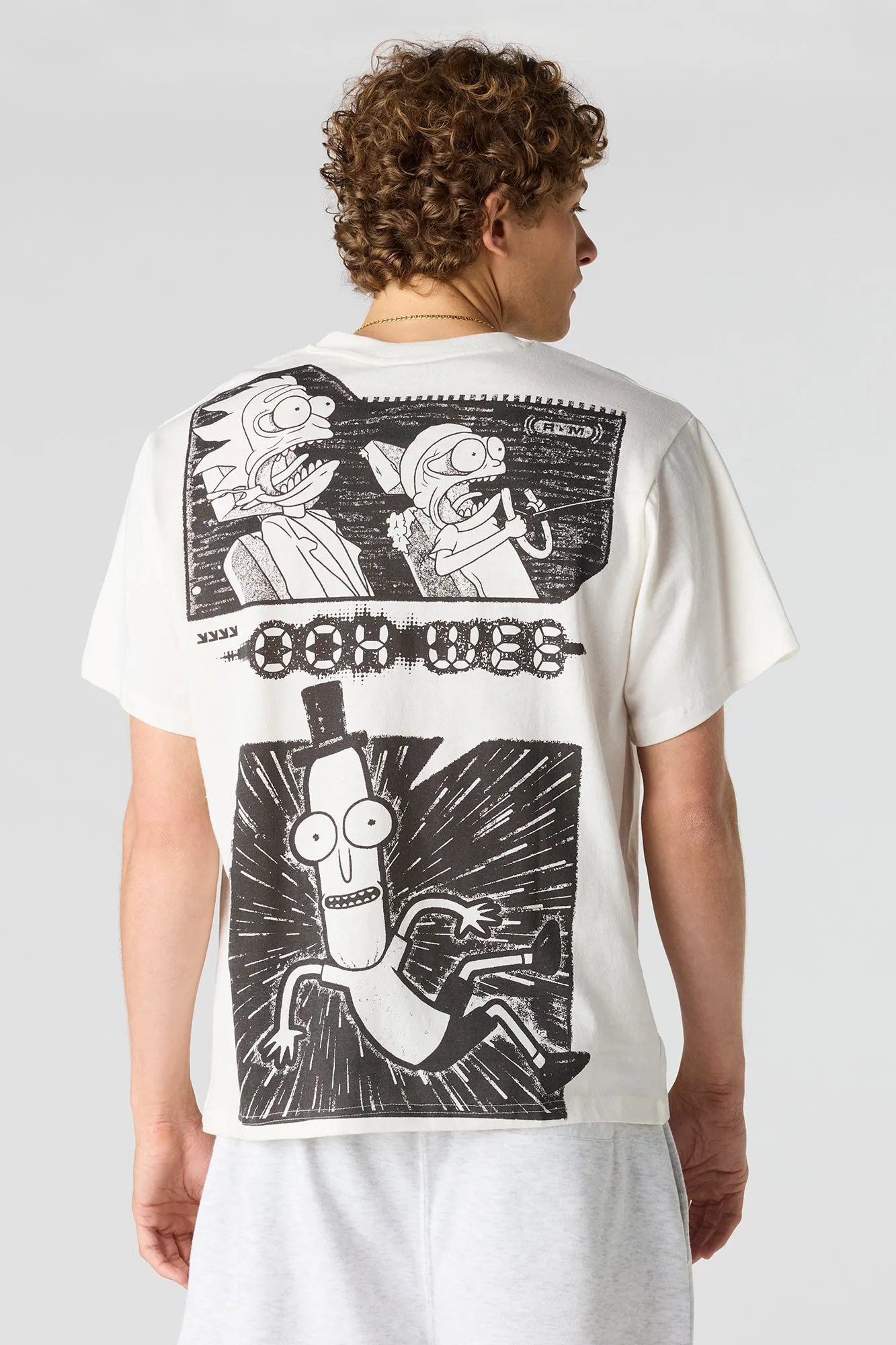 Rick and Morty Graphic T-Shirt sold by Urban Planet product image thumbnail 2